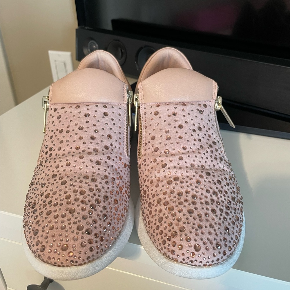 Aldo light pink Studded Women's Sneakers - Picture 2 of 4